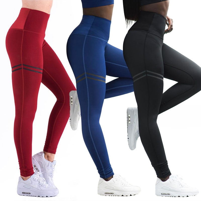 2020 Hot Women Yoga Pants Fitness Sport Leggings Tights Slim Running Sportswear Sports Pants Quick Drying Training Trousers