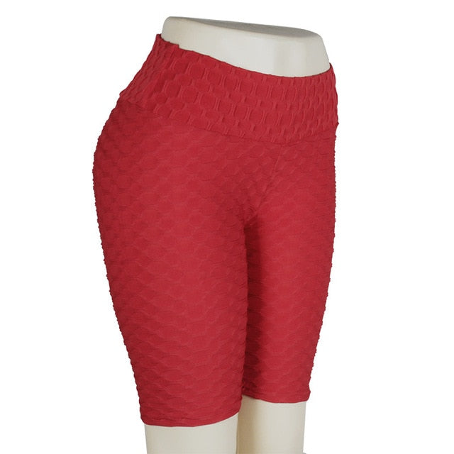 Mallas deportivas de cintura alta para mujer, mallas Push Up de moda de Color sólido, mallas para culturismo, pantalones para mujer