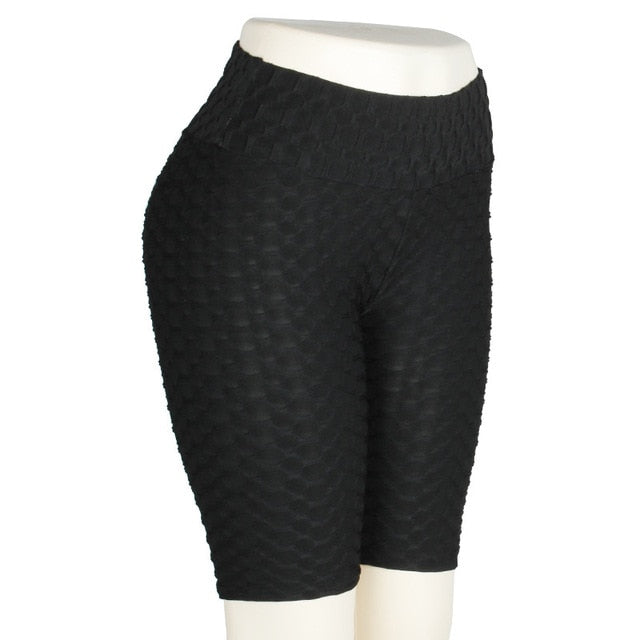 Mallas deportivas de cintura alta para mujer, mallas Push Up de moda de Color sólido, mallas para culturismo, pantalones para mujer