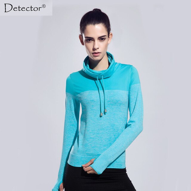 Women's Long Sleeve Running Shirts Tops Compression Tights Sportswear Fitness Workout Quick Dry Breathable Shirts